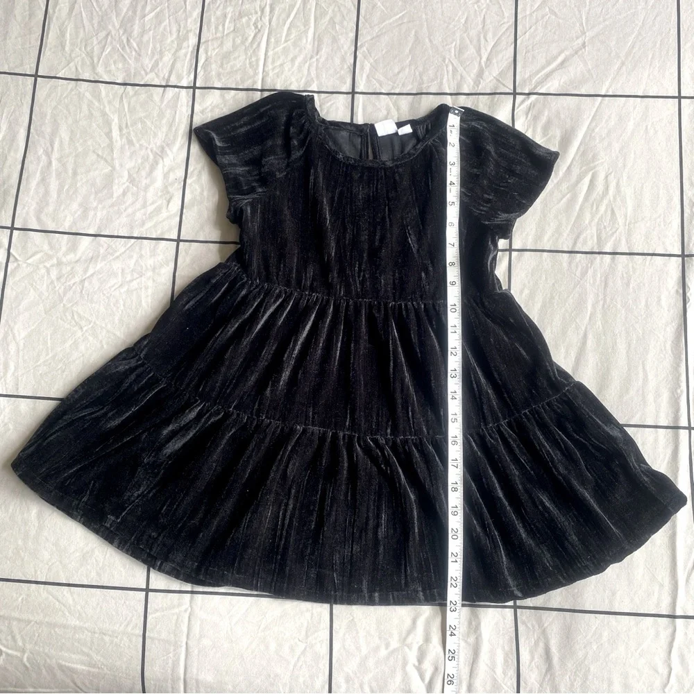 Gap velvet black dress   Size S